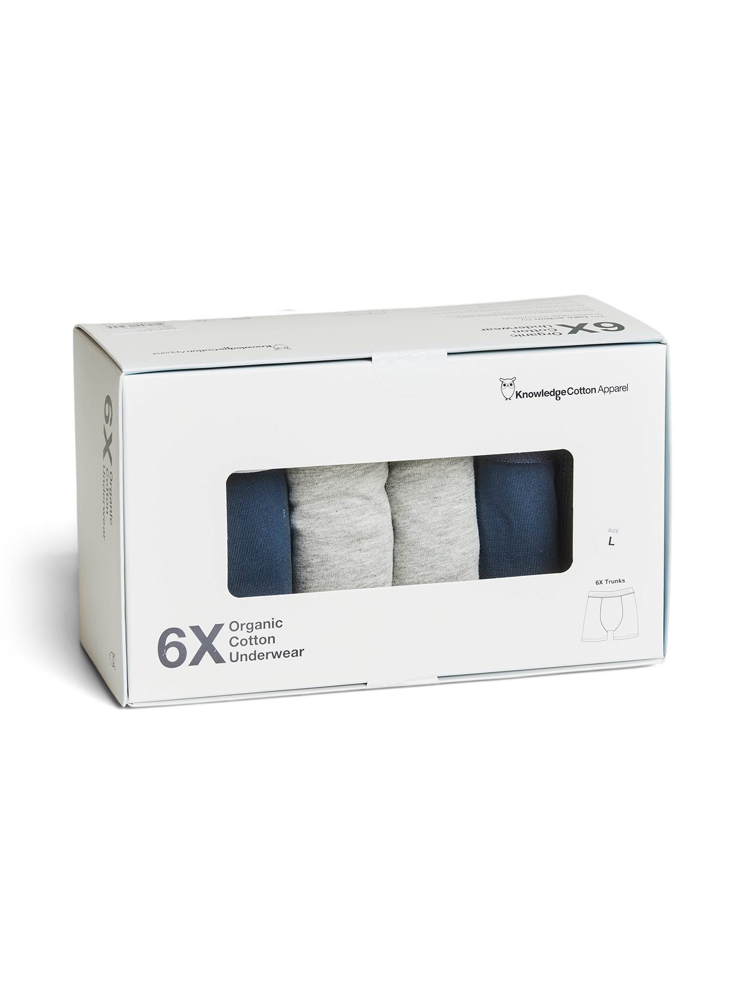 KnowledgeCotton Apparel Boxershorts 6-Pack Underwear günstig online kaufen