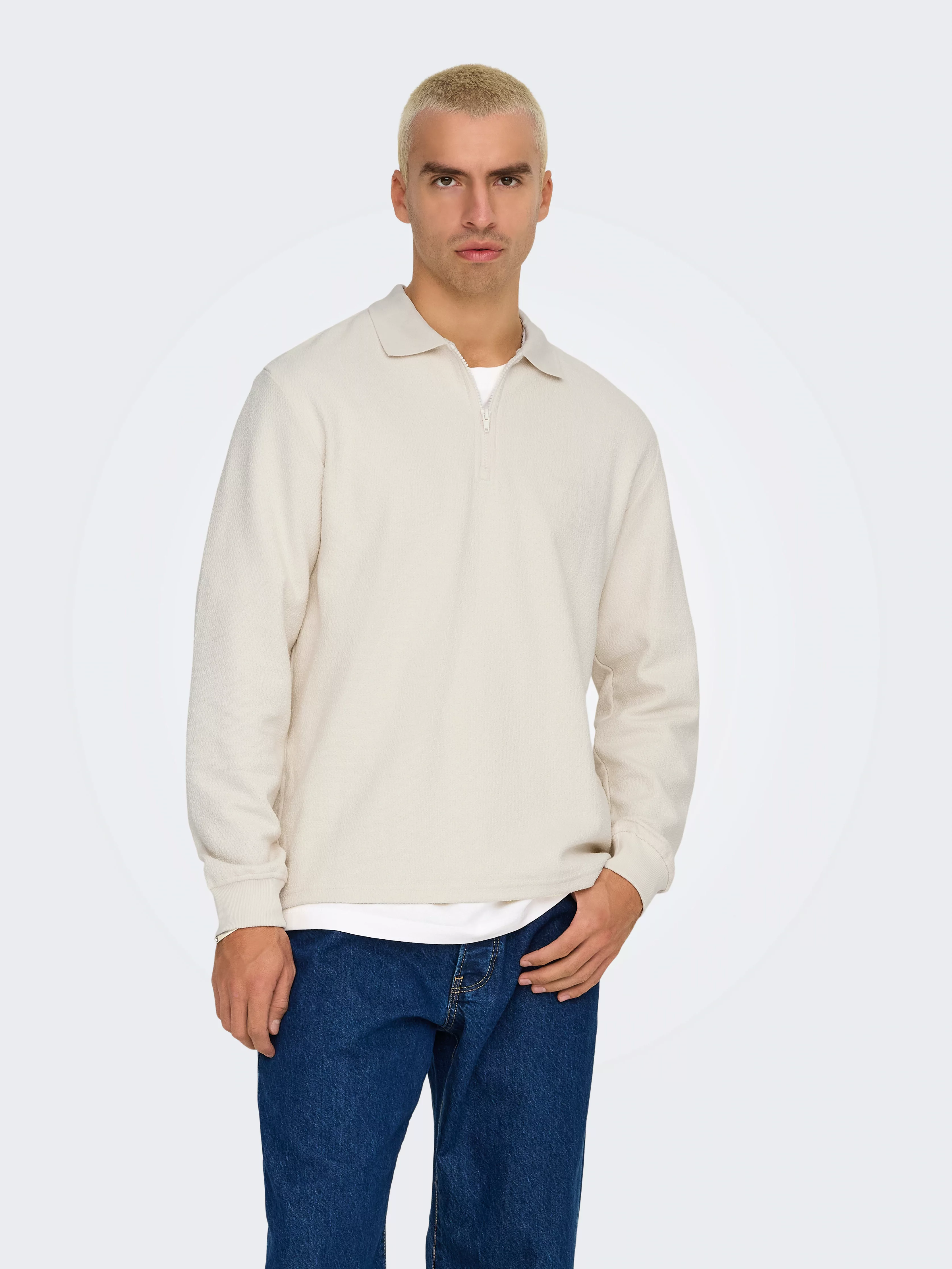 ONLY & SONS Poloshirt ONSTREVOR REG LS POLO günstig online kaufen