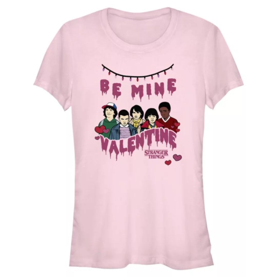 Netflix - Stranger Things - Gruppe Be Mine - Valentinstag - Frauen T-Shirt günstig online kaufen