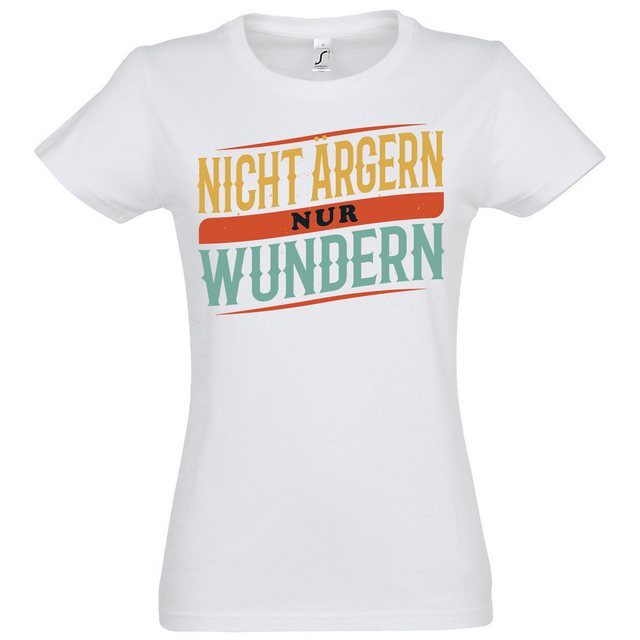 Youth Designz Print-Shirt Nicht Ärgern nur Wundern Damen T-Shirt mit lustig günstig online kaufen