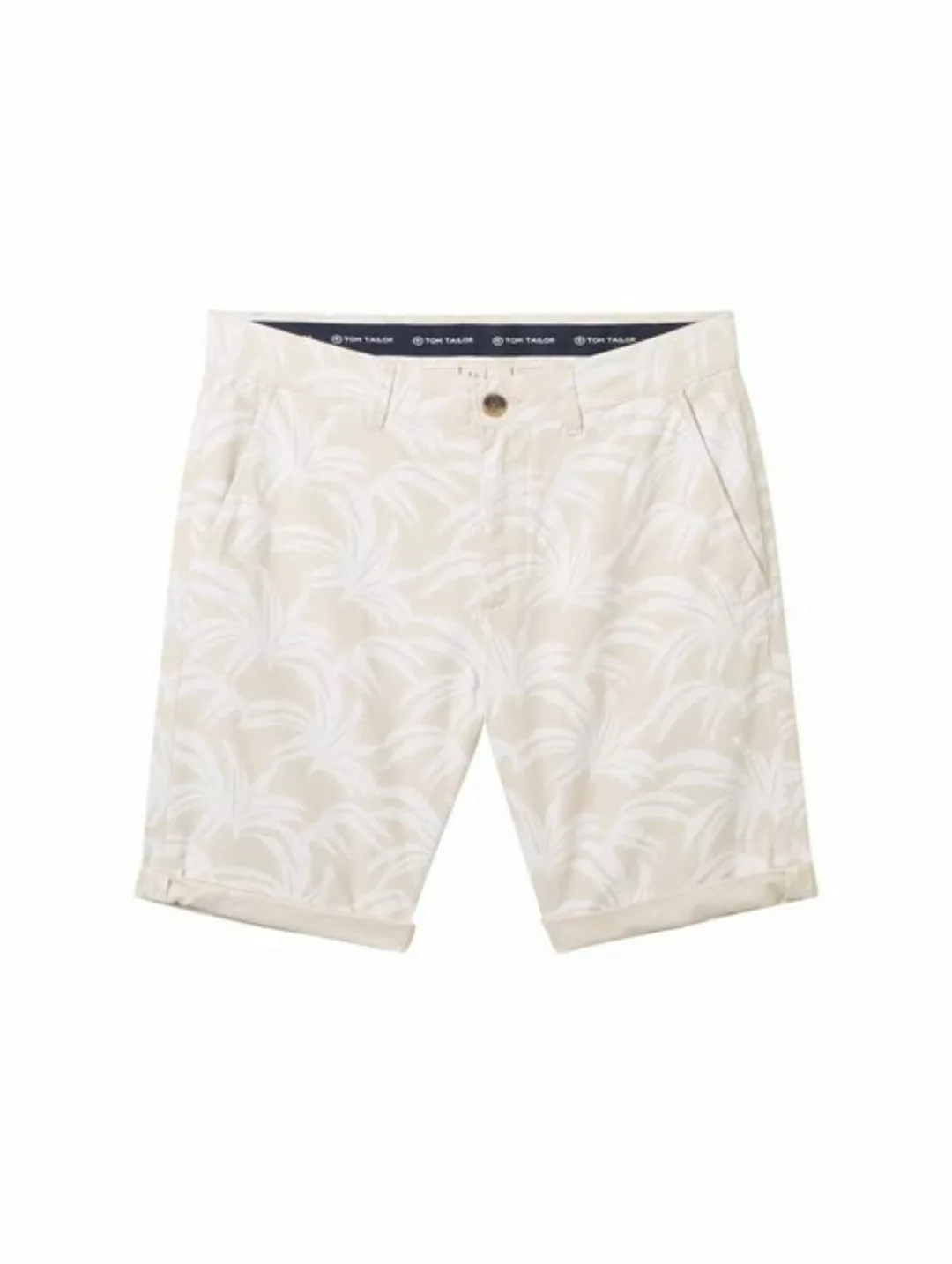 TOM TAILOR Bermudas Regular Chinoshorts mit Allover-Print günstig online kaufen