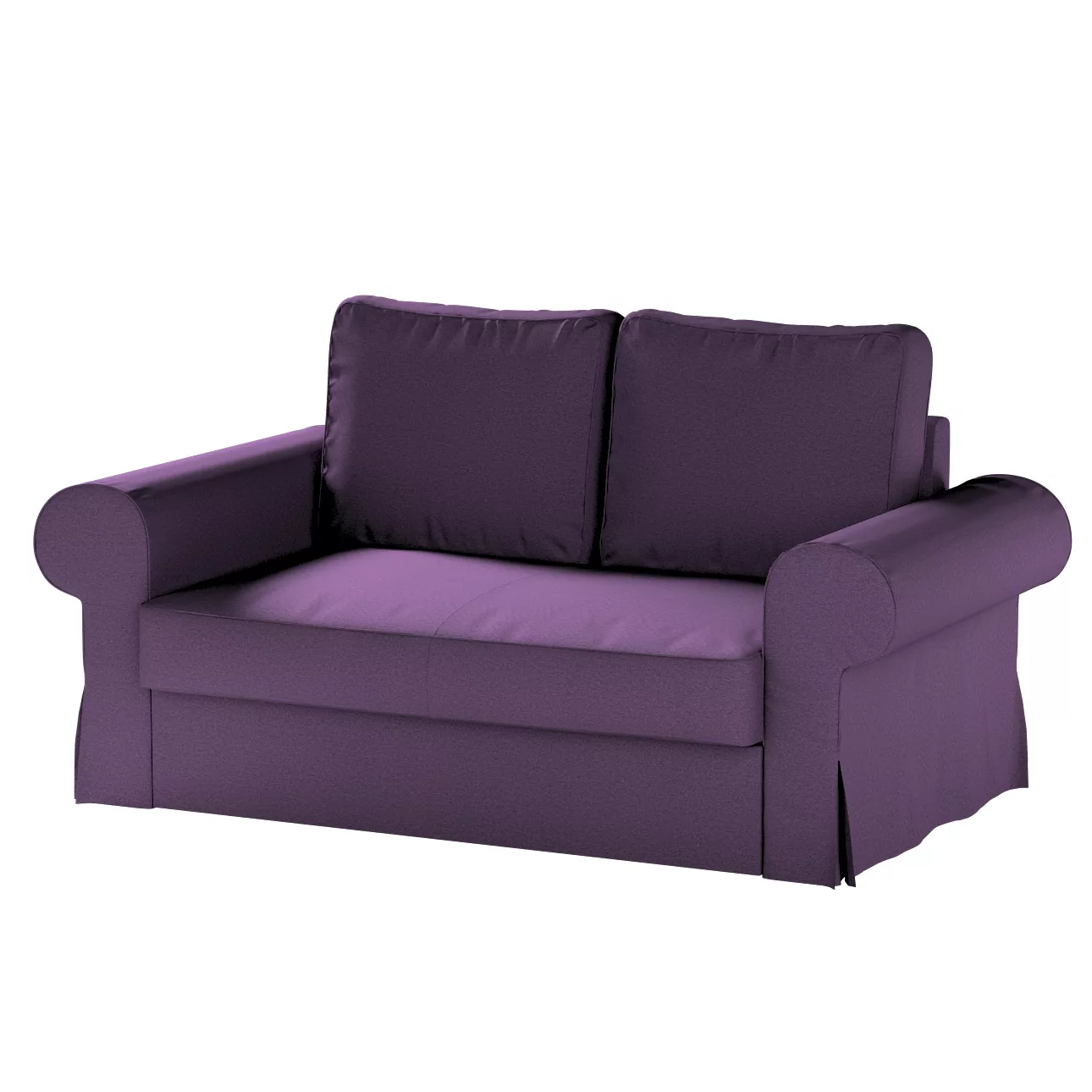 Bezug für Backabro 2-Sitzer Sofa ausklappbar, violett, Bezug für Backabro 2 günstig online kaufen