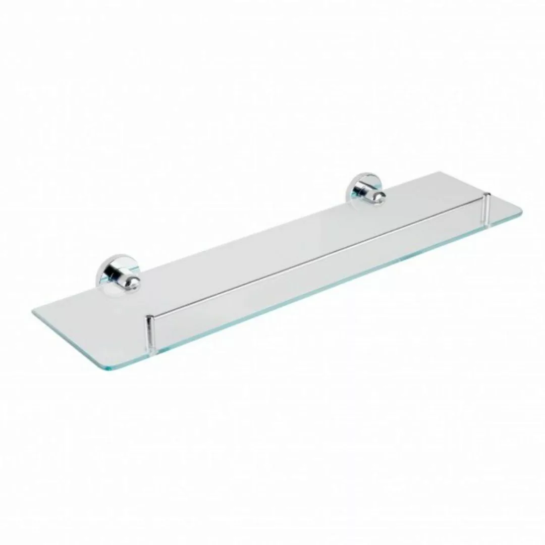 axentia Badregal Badablage Napoli,verchr., mit Glasboden günstig online kaufen