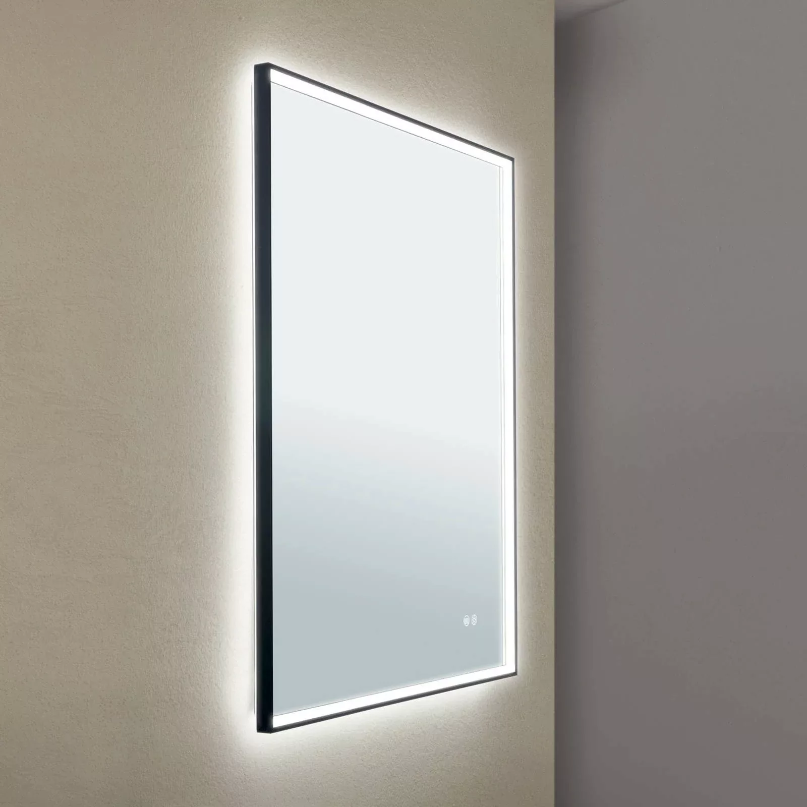 LED-Spiegel Frame, 70 x 90 cm, CCT, Antibeschlag, dimmbar günstig online kaufen