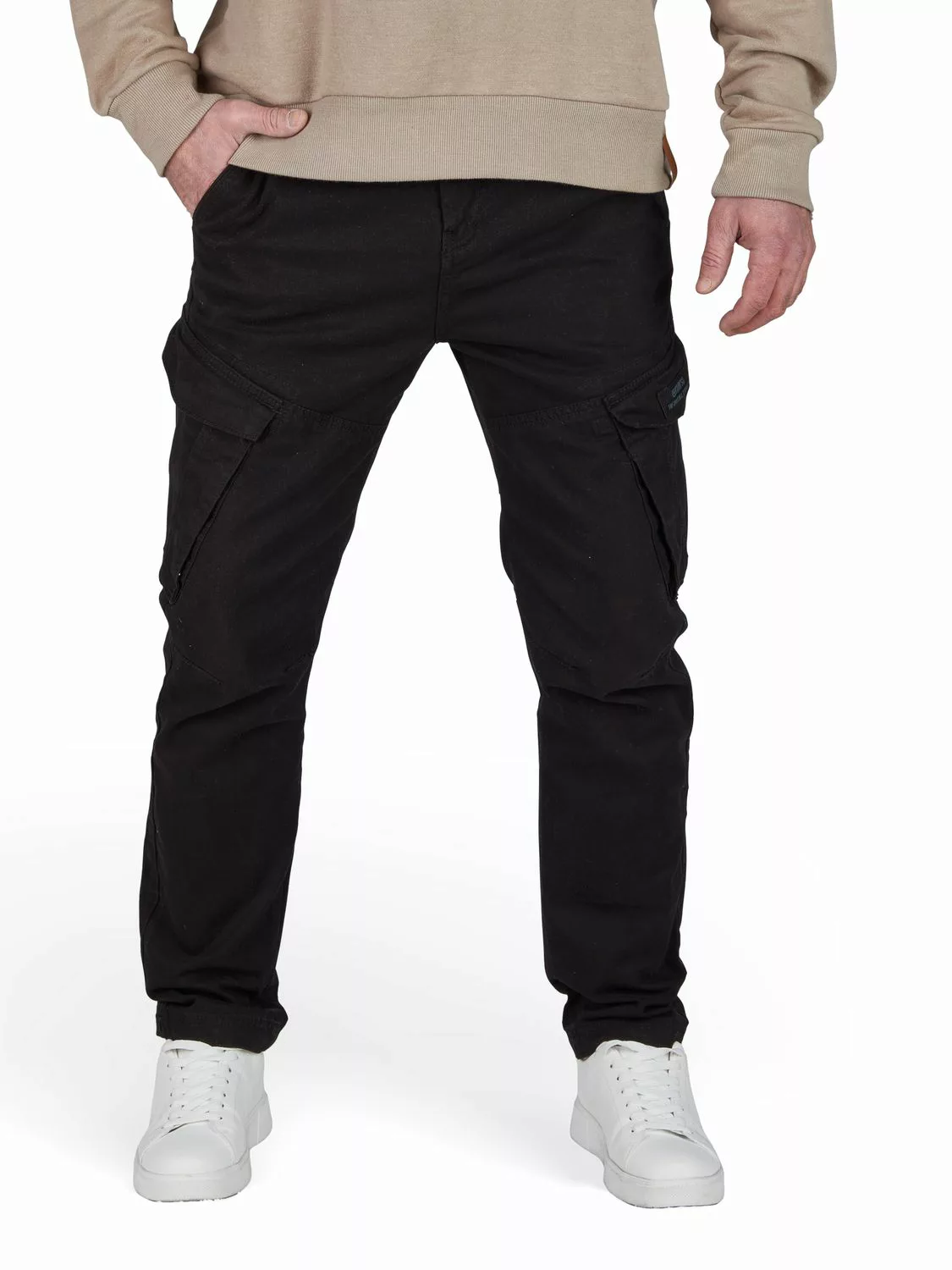 riverso Cargohose Herren Stretch Tapered Fit RIVNick günstig online kaufen