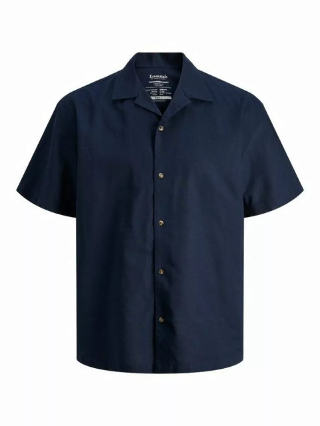 Jack & Jones Kurzarmhemd JJESUMMER RESORT LINEN BLEND SHIRT SS SN günstig online kaufen