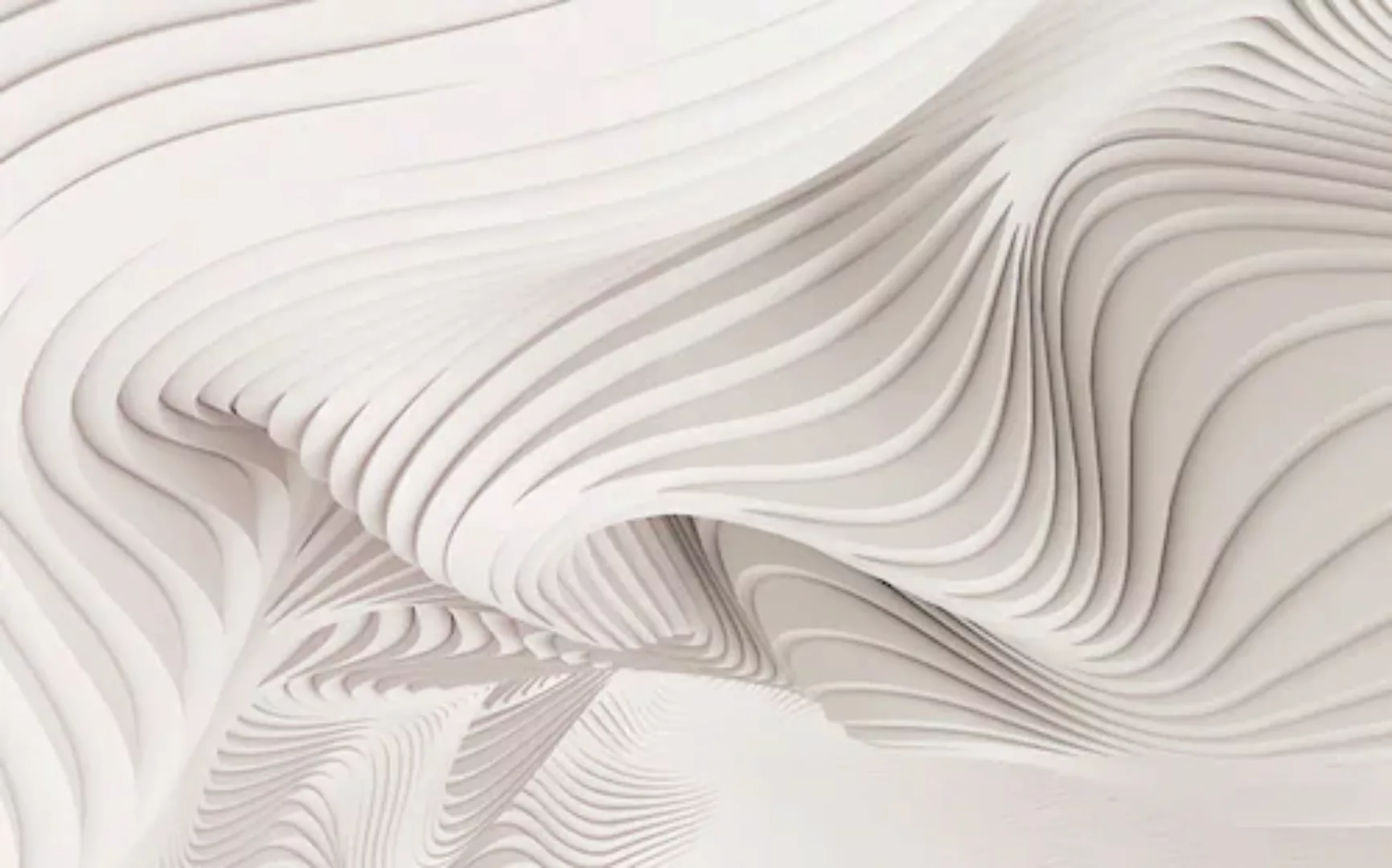 Papermoon Fototapete »Abstrakt 3D Effekt« günstig online kaufen