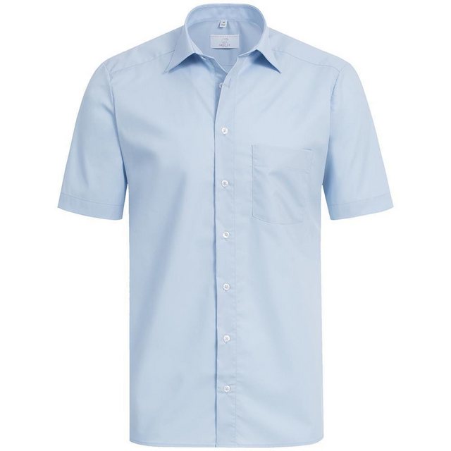 GREIFF Kurzarmhemd Greiff Corporate Hemd BASIC Herren OEKO TEX® Hellblau 45 günstig online kaufen