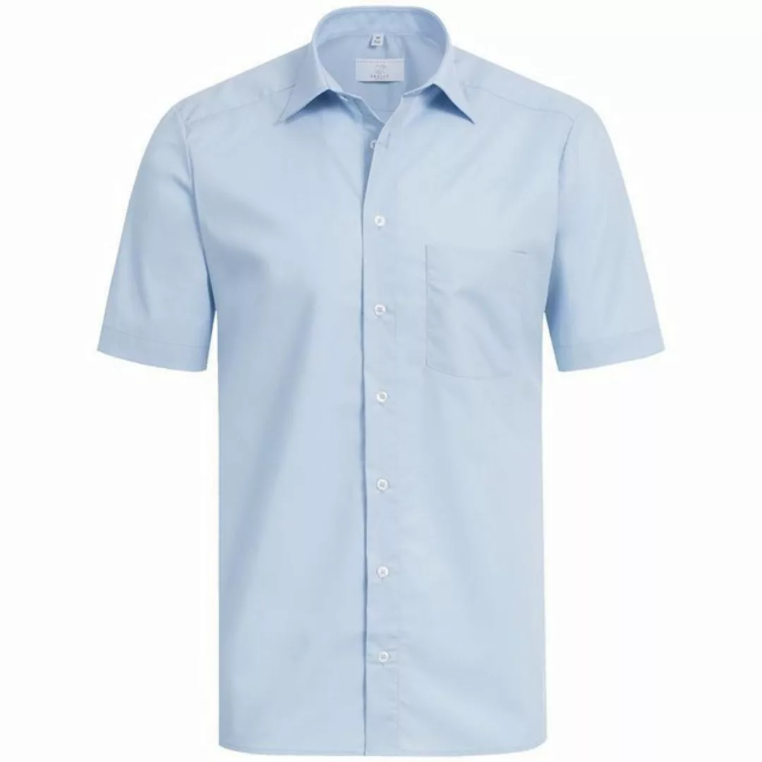 GREIFF Kurzarmhemd Greiff Corporate Hemd BASIC Herren OEKO TEX® Hellblau 45 günstig online kaufen