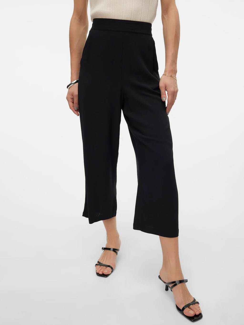Vero Moda 7/8-Hose "VMEASY JOY HW CULOTTE PANTS WVN GA", Sommerhose günstig online kaufen