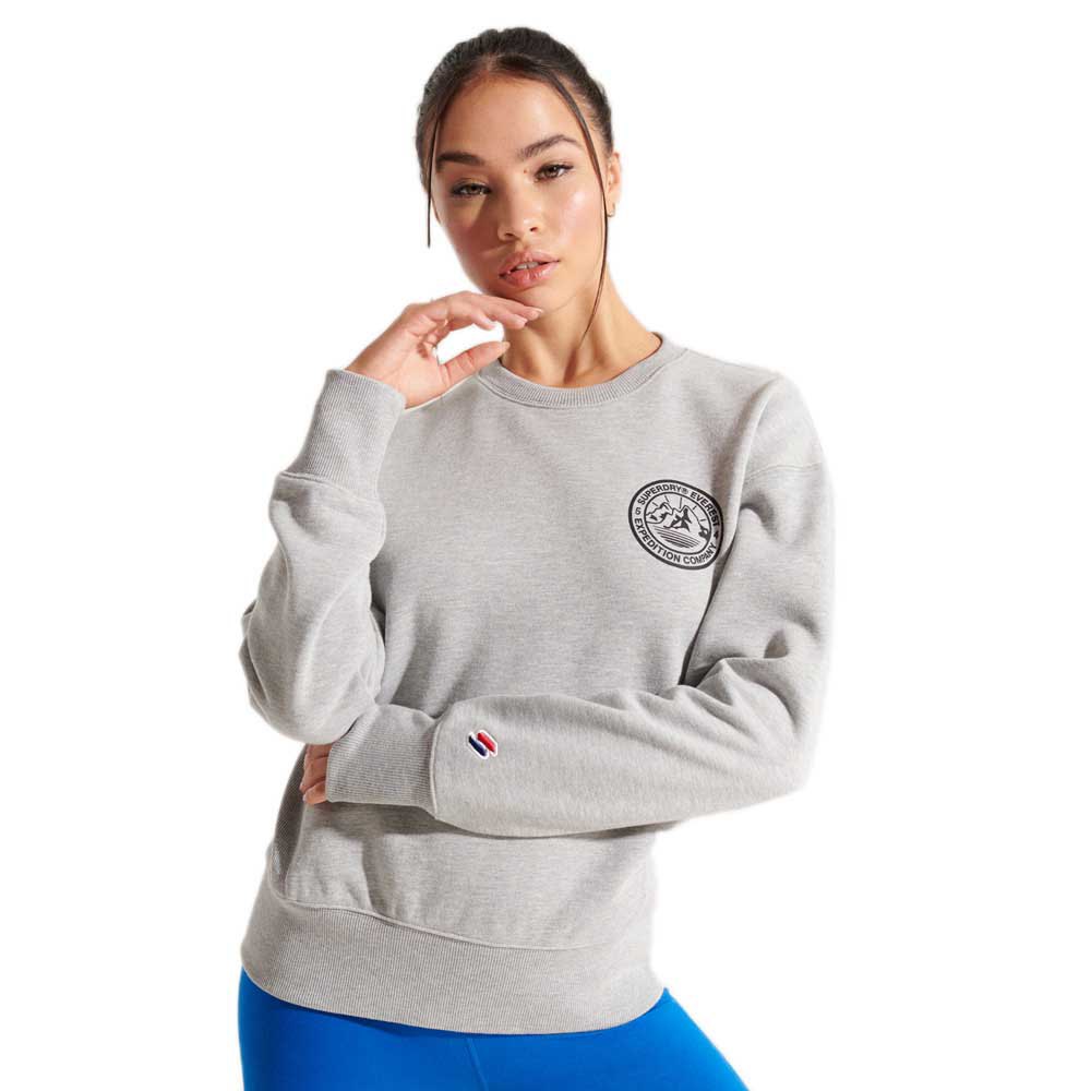 Superdry Expedition Crew Sweatshirt XS Grey Marl günstig online kaufen