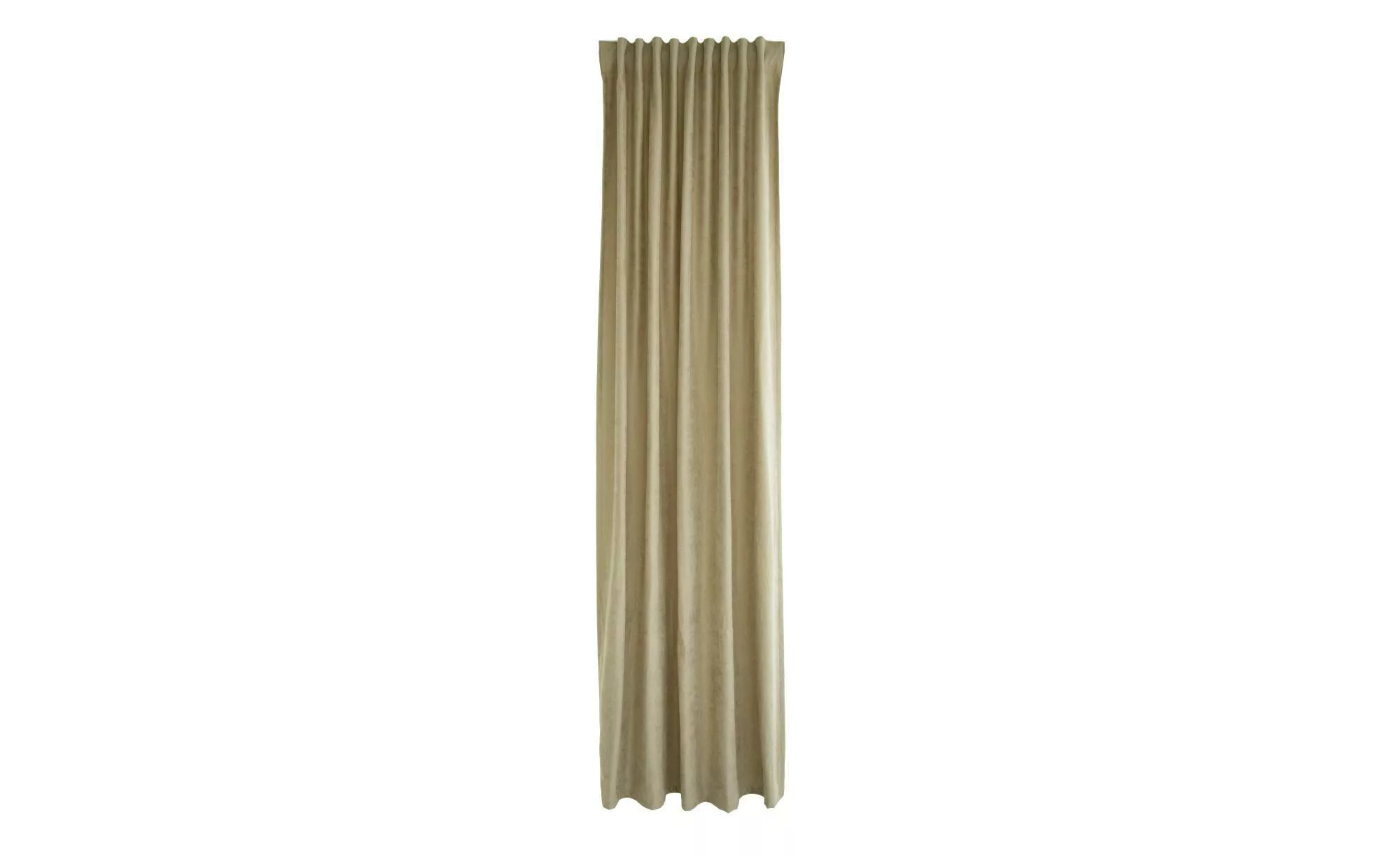 Schlaufenschal ¦ beige ¦ Maße (cm): B: 140 H: 1 Gardinen & Rollos > Gardine günstig online kaufen