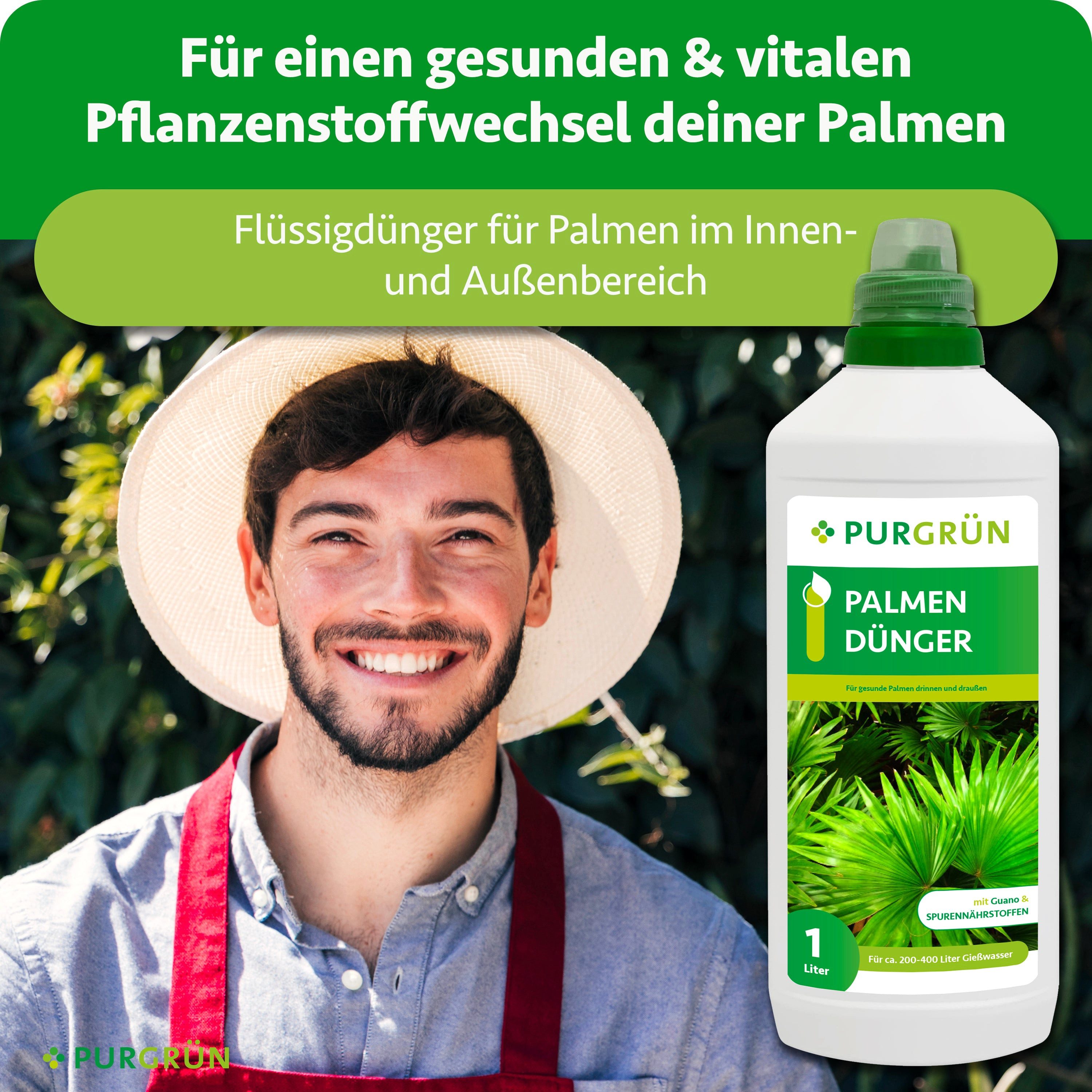 Purgrün Universaldünger Purgrün Palmendünger, NPK 10+4+6, günstig online kaufen