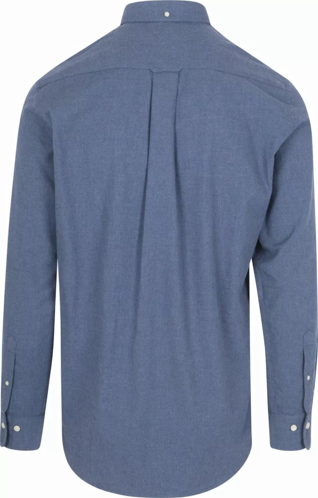 Gant Flanell Hemd Blau - Größe L günstig online kaufen