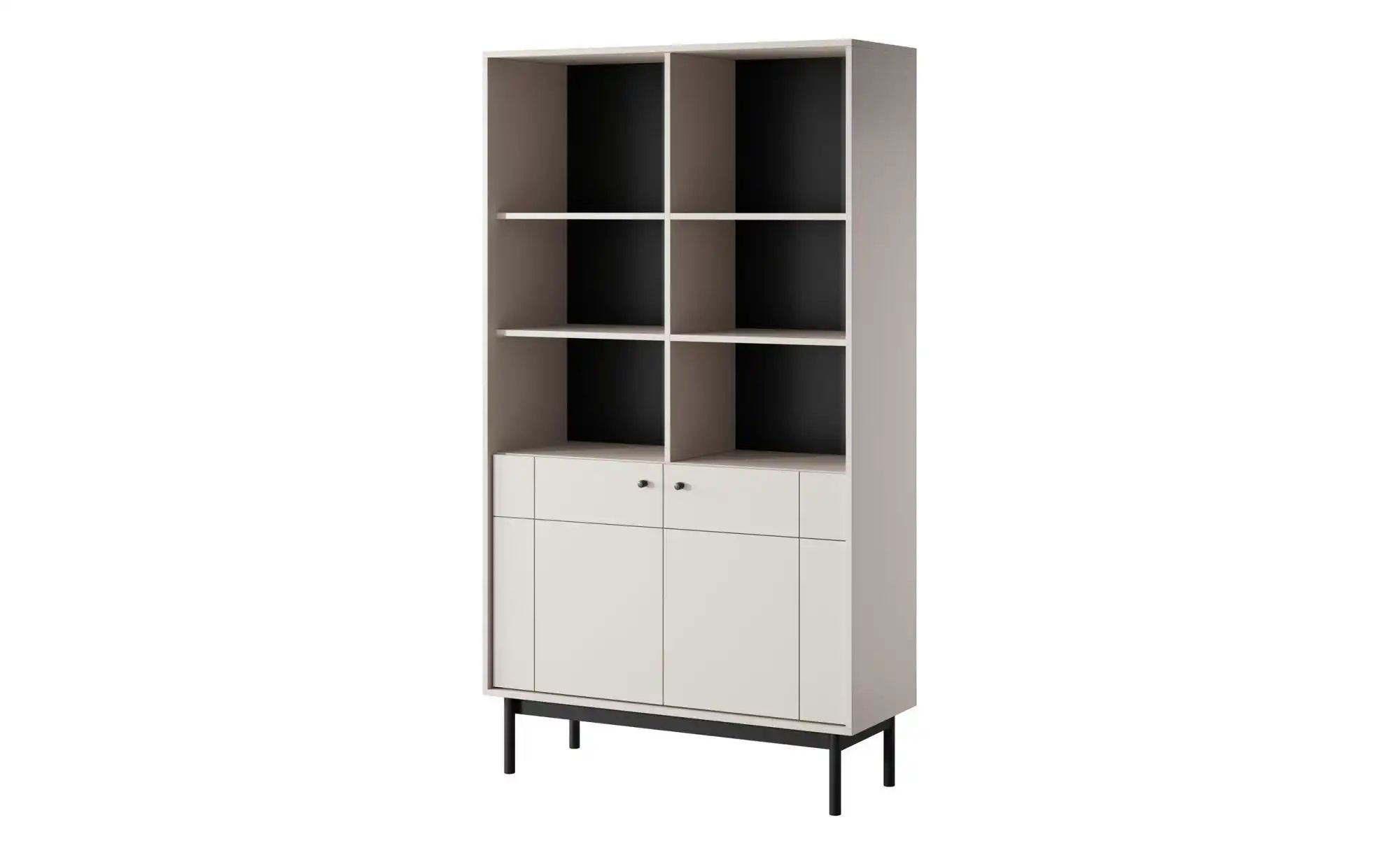 Standregal   ¦ beige ¦ Maße (cm): B: 104 H: 185 Regale > Standregale - Höff günstig online kaufen