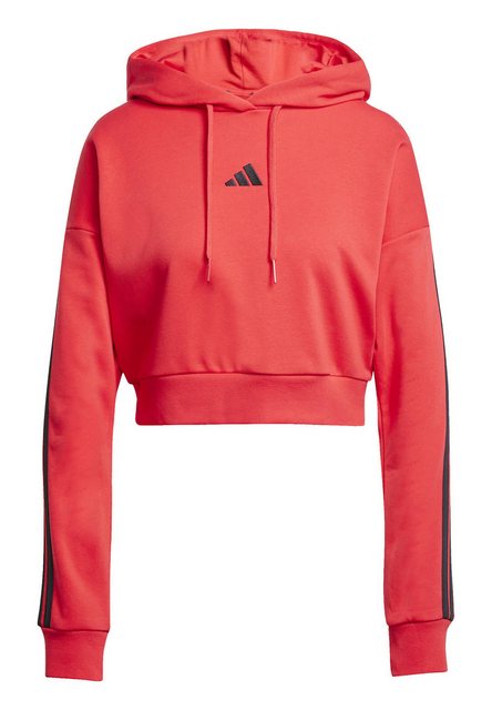 adidas Sportswear Hoodie Damen Hoodie ESSENTIAL 3 STRIPES Cropped Fit (1-tl günstig online kaufen