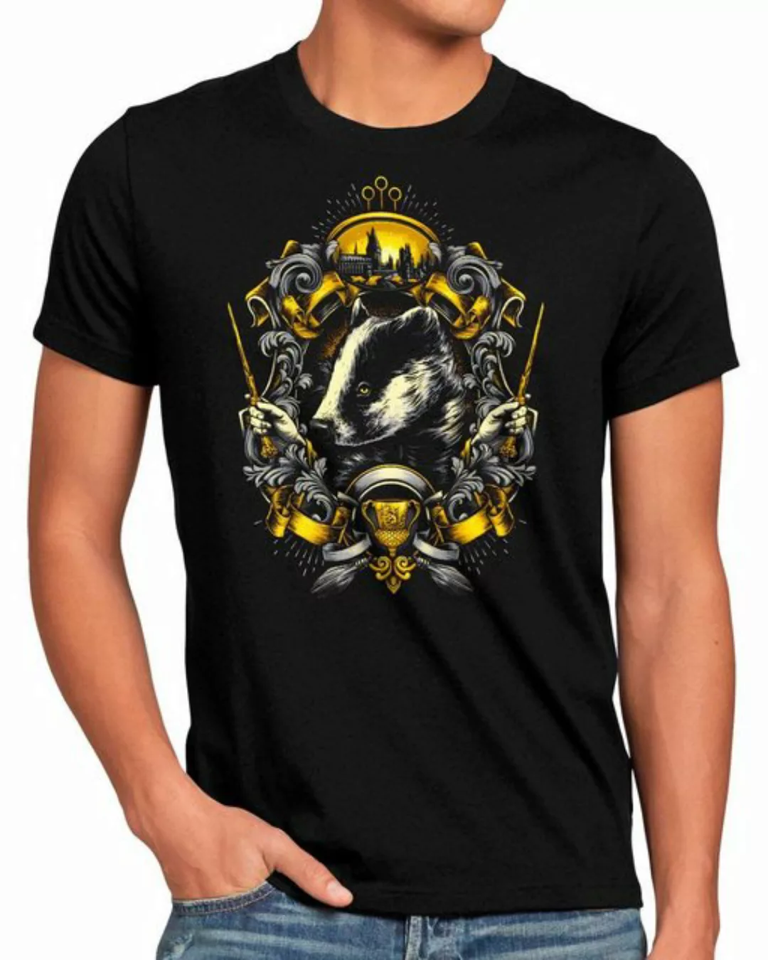 style3 T-Shirt Sei Loyal potter harry hogwarts gryffindor ravenclaw hufflep günstig online kaufen