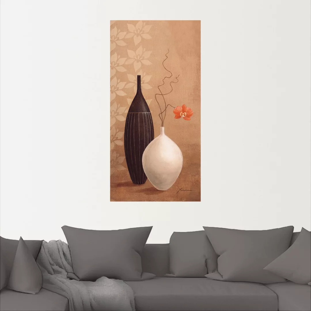 Artland Wandbild "Schmalhalsvase", Vasen & Töpfe, (1 St.), als Alubild, Out günstig online kaufen