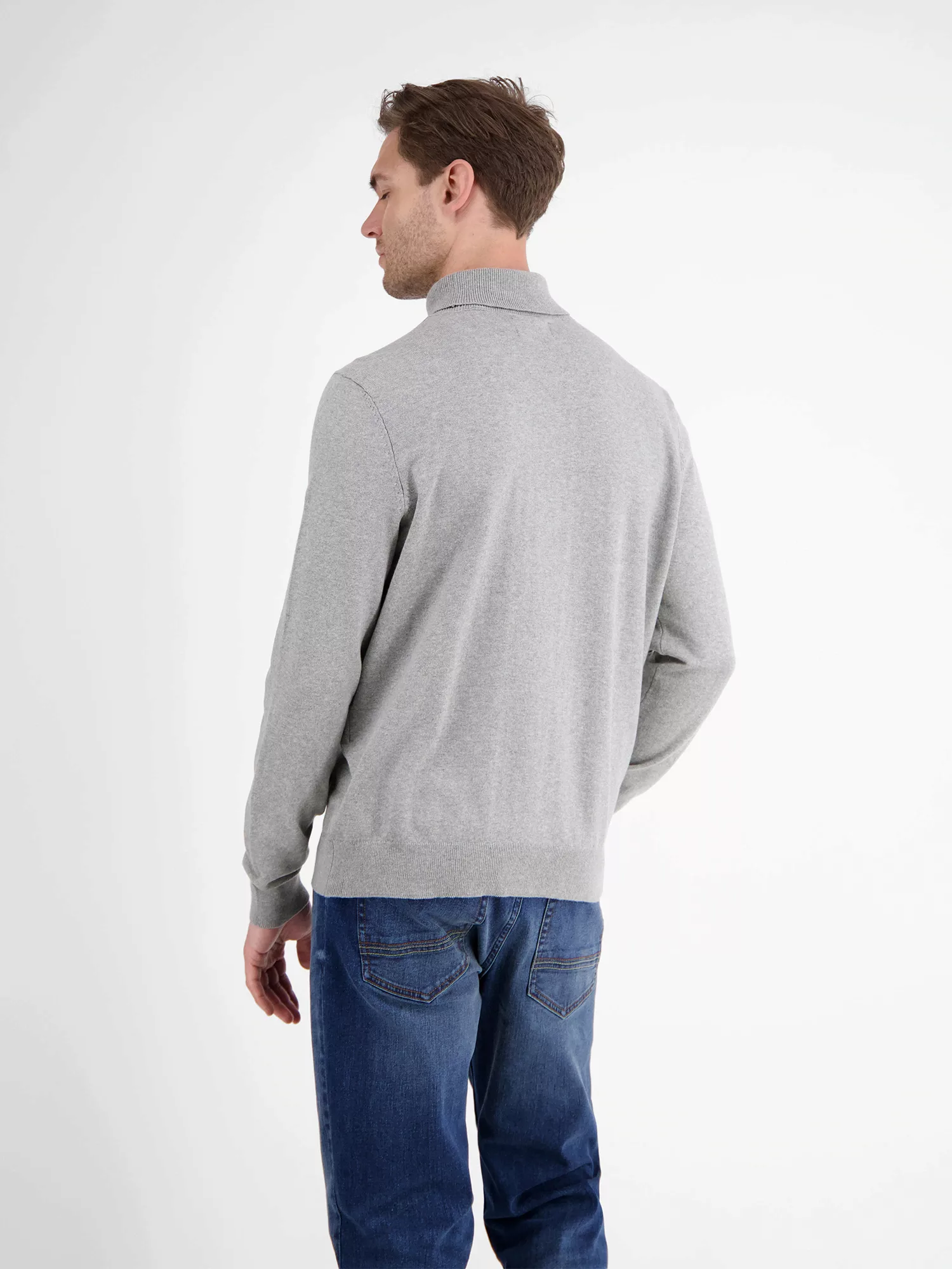 LERROS Rollkragenpullover "LERROS Herren Rollkragen-Strickpullover" günstig online kaufen