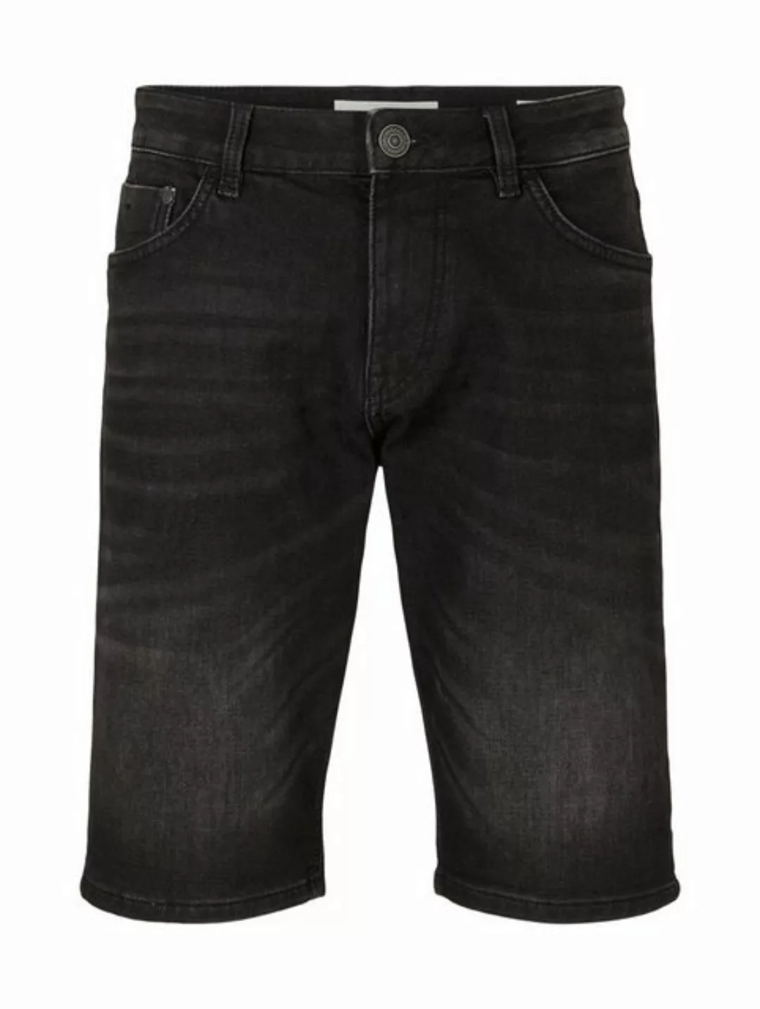Tom Tailor Herren Jeans Short JOSH Regular Fit - Grau - Blau günstig online kaufen