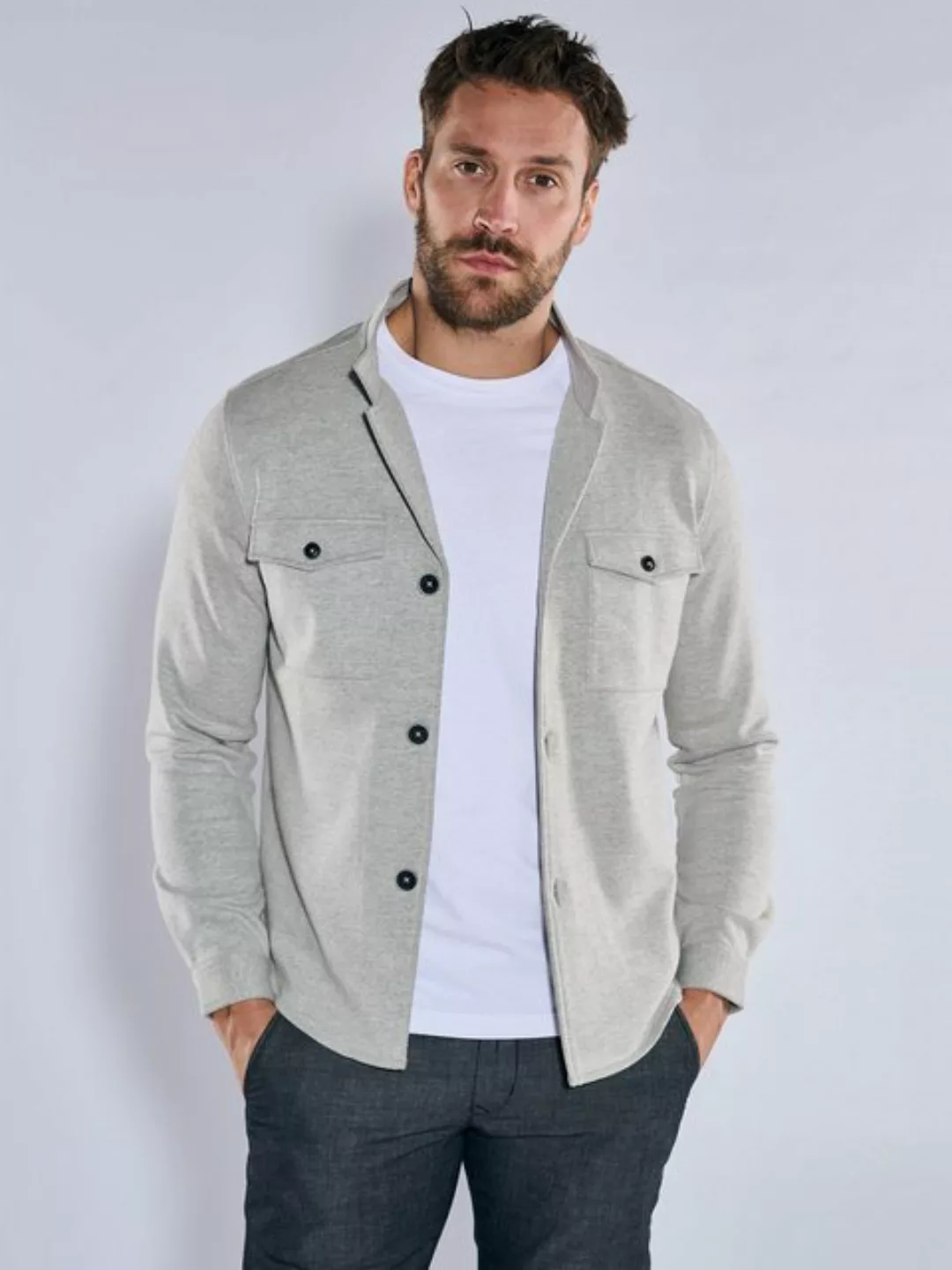 emilio adani Sweatshirt Overshirt slim fit günstig online kaufen
