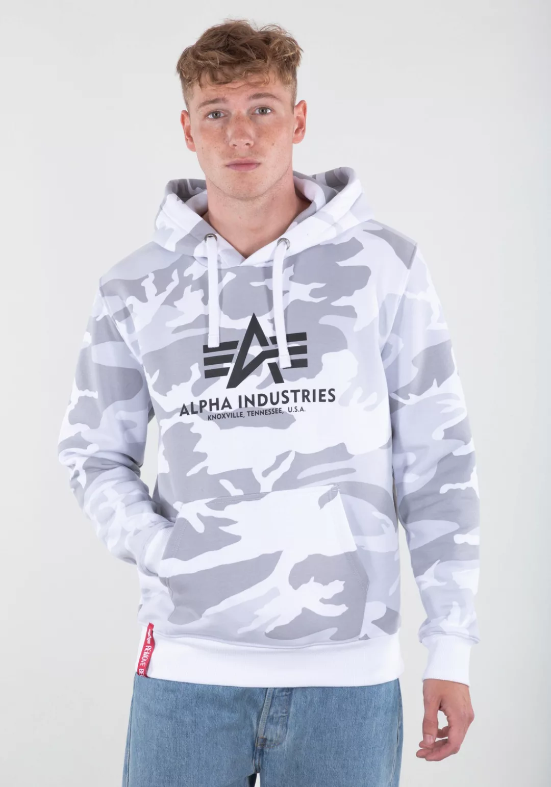 Alpha Industries Hoodie "Alpha Industries Men - Hoodies Basic Hoodie Camo" günstig online kaufen