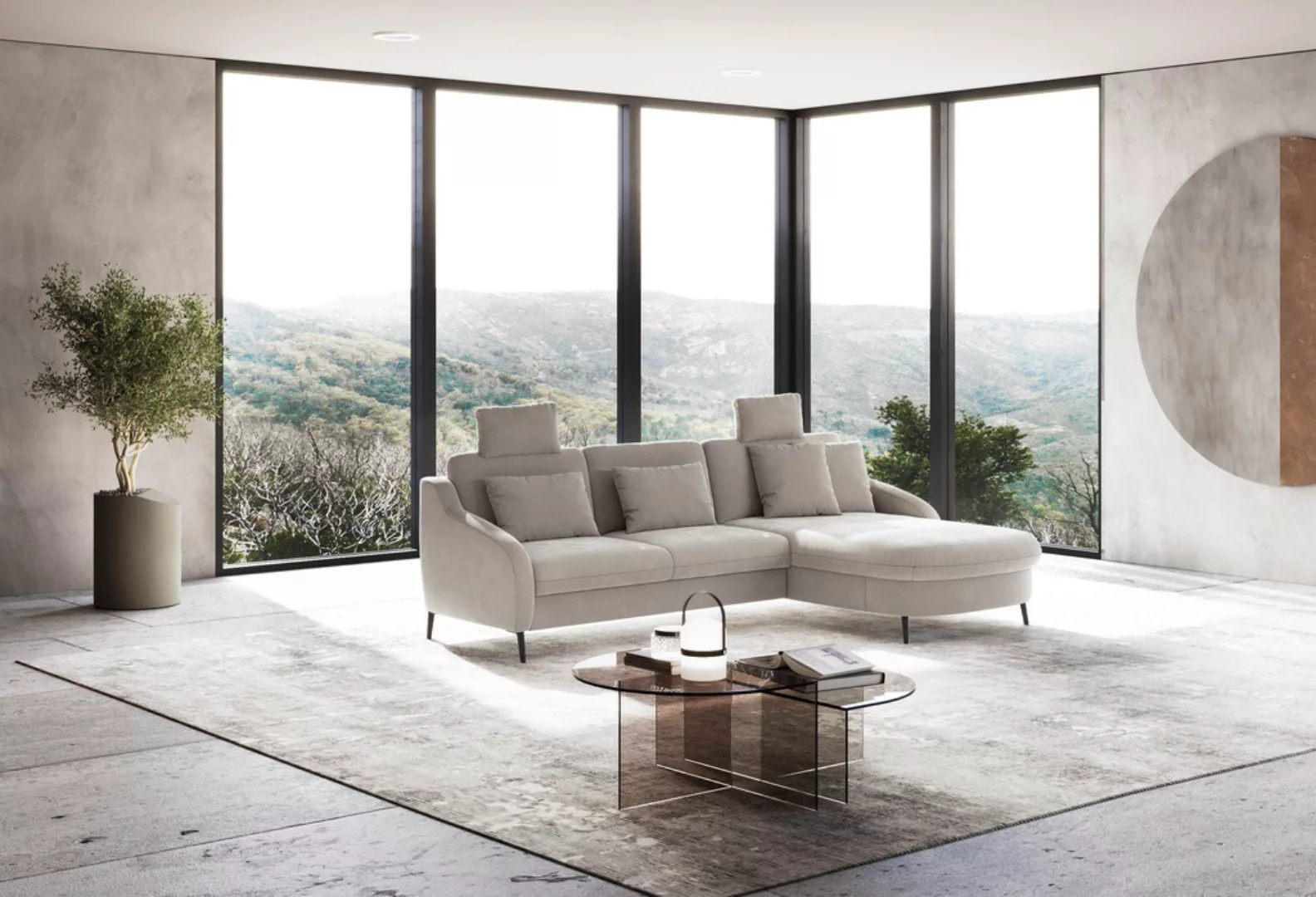 sit&more Ecksofa »Soul L-Form«, wahlweise mit Bettfunktion und Bettkasten o günstig online kaufen