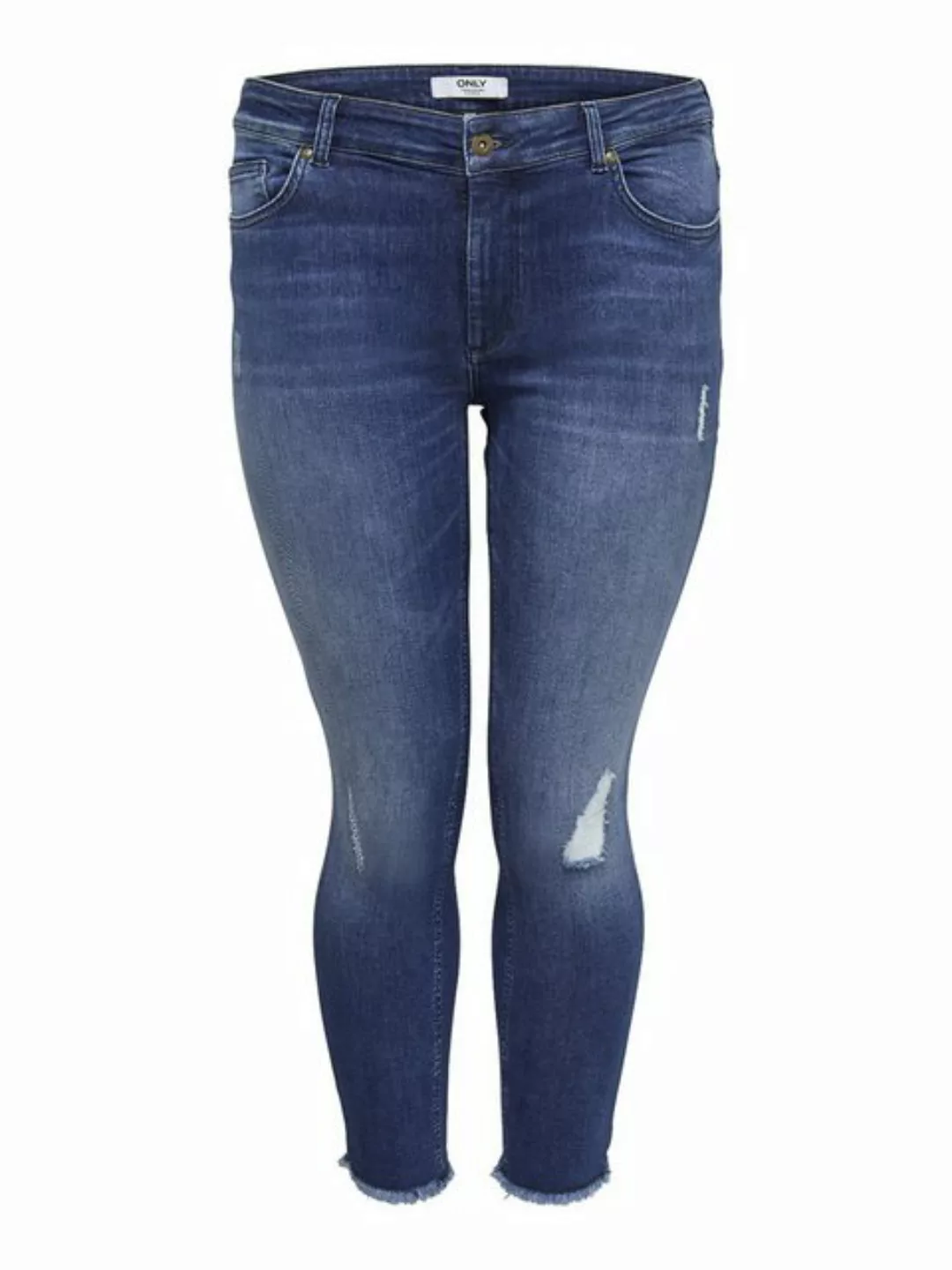 Carmakoma by Only Damen Jeans CARWILLY REG SKINNY ANK JEANS - Skinny Fit - günstig online kaufen