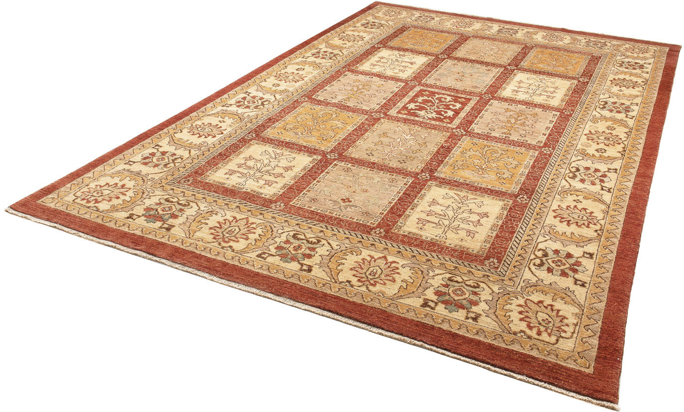 morgenland Orientteppich »Ziegler - 314 x 200 cm - rost«, rechteckig, Wohnz günstig online kaufen