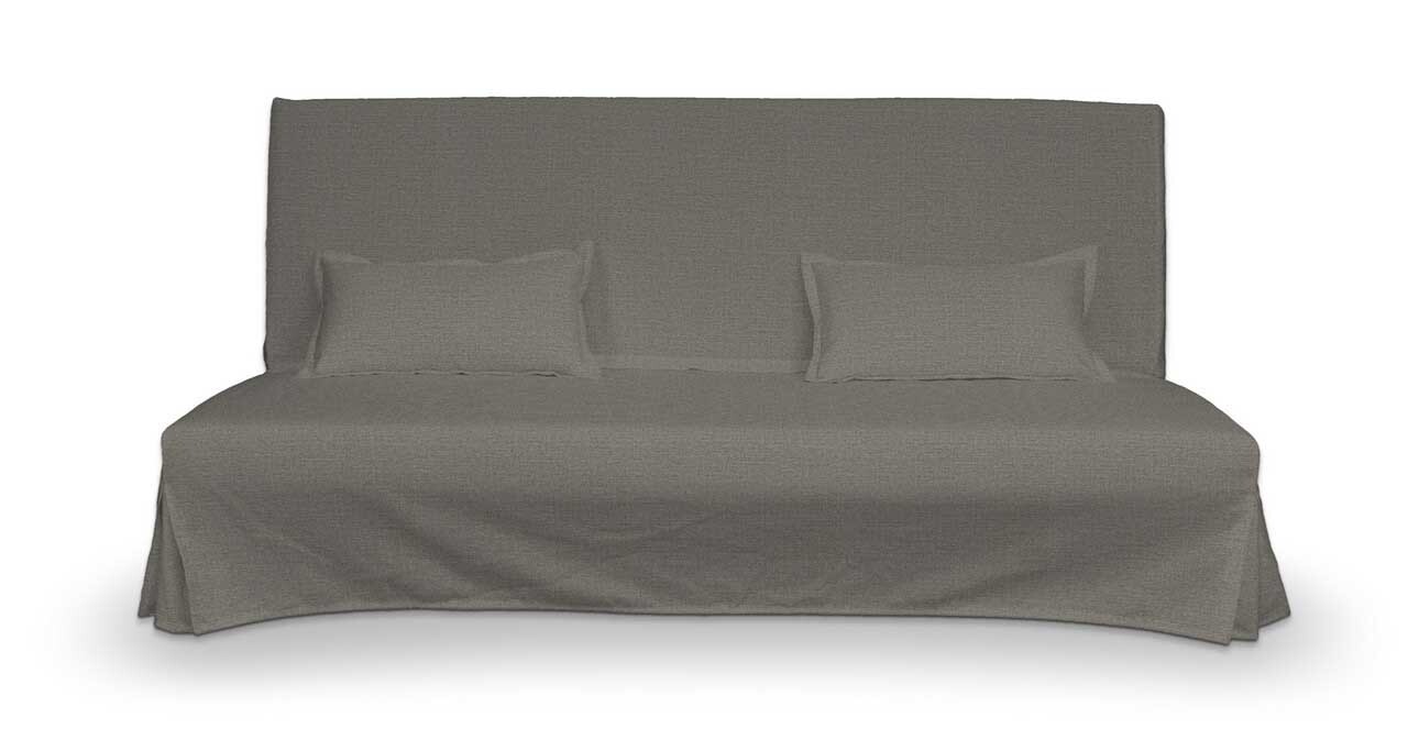 Bezug für Beddinge Sofa, lang mit zwei Kissenhüllen, grau, Bezug für Beddin günstig online kaufen
