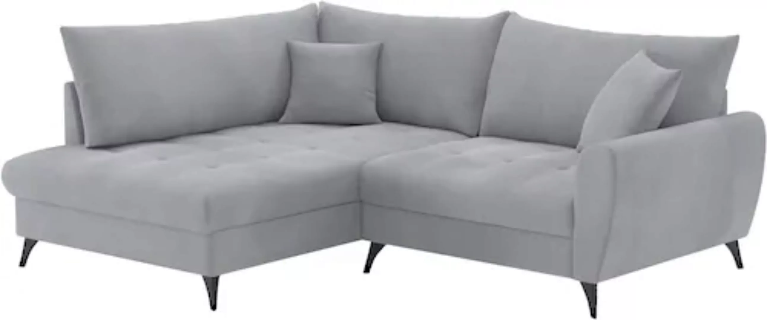 Mr. Couch Ecksofa »Blackburn II L-Form«, Wahlweise mit Kaltschaumpolsterung günstig online kaufen