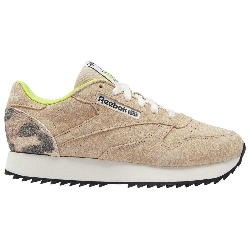 Reebok Classics Leder Ripple Turnschuhe EU 37 Modern Beige / Chalk / Acid Y günstig online kaufen