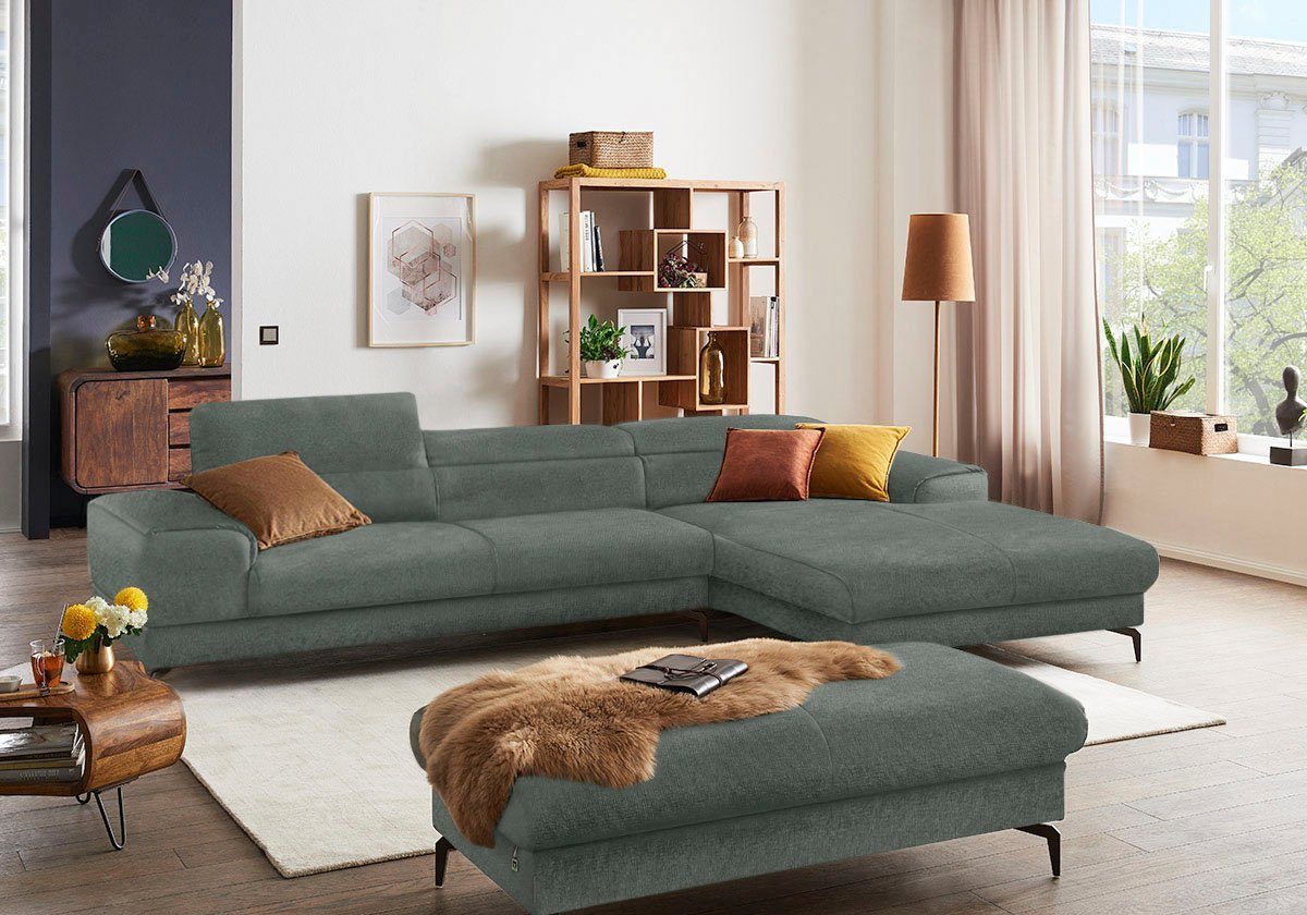 W.SCHILLIG Ecksofa "piedroo, Designsofa mit tollem Sitzkomfort, elegant und günstig online kaufen