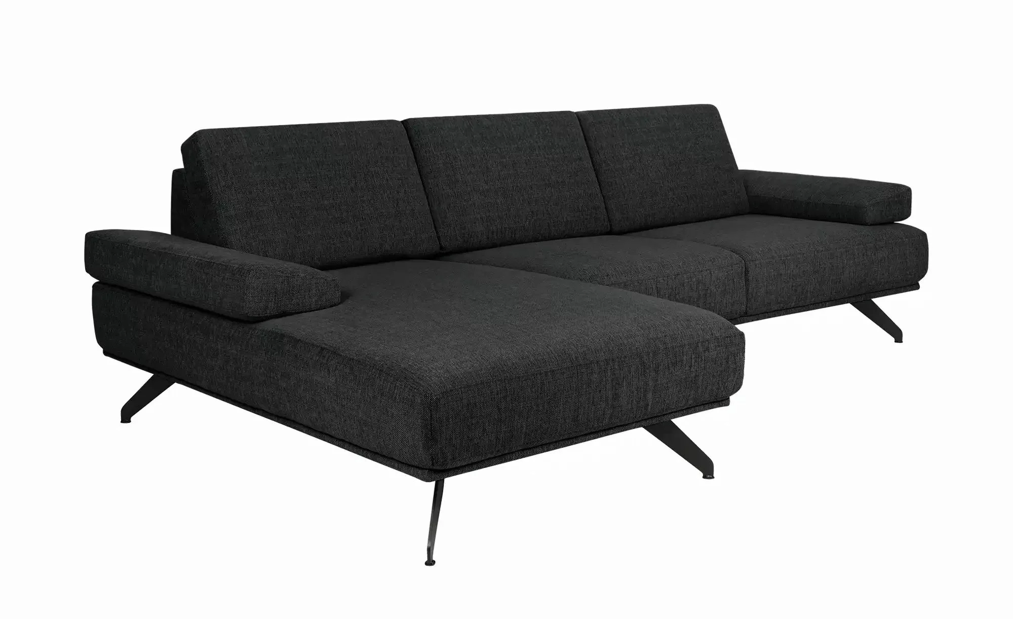 SOHO Ecksofa  Gemma ¦ schwarz ¦ Maße (cm): B: 282 H: 84 T: 166.0 Polstermöb günstig online kaufen