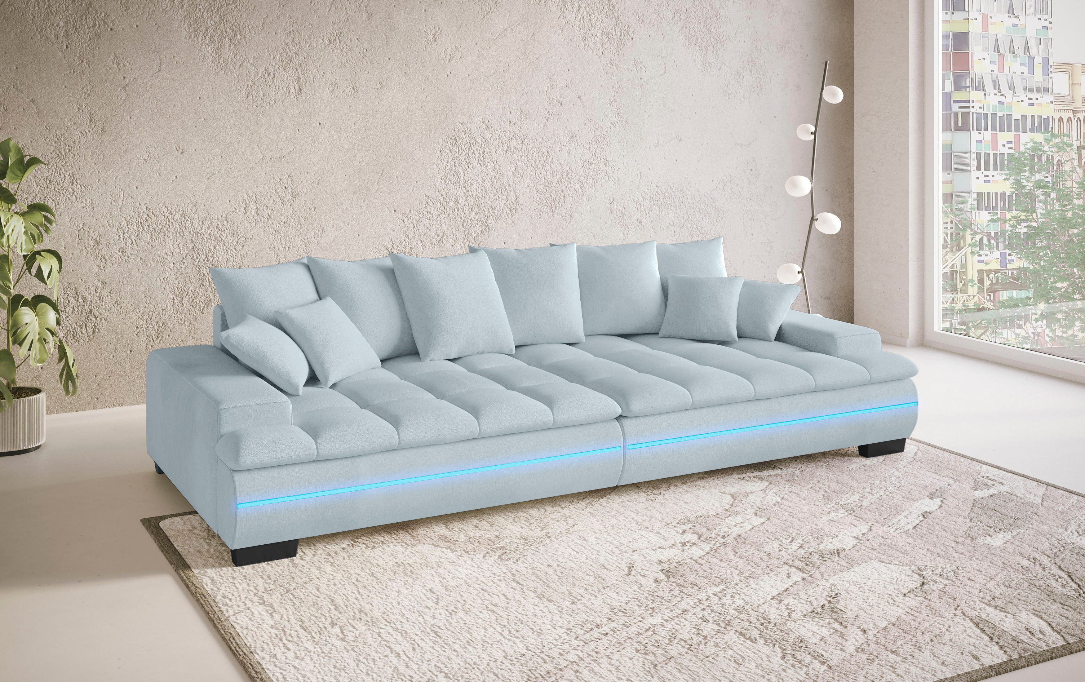 Mr. Couch Big-Sofa Haiti II RGB-LED, günstig online kaufen