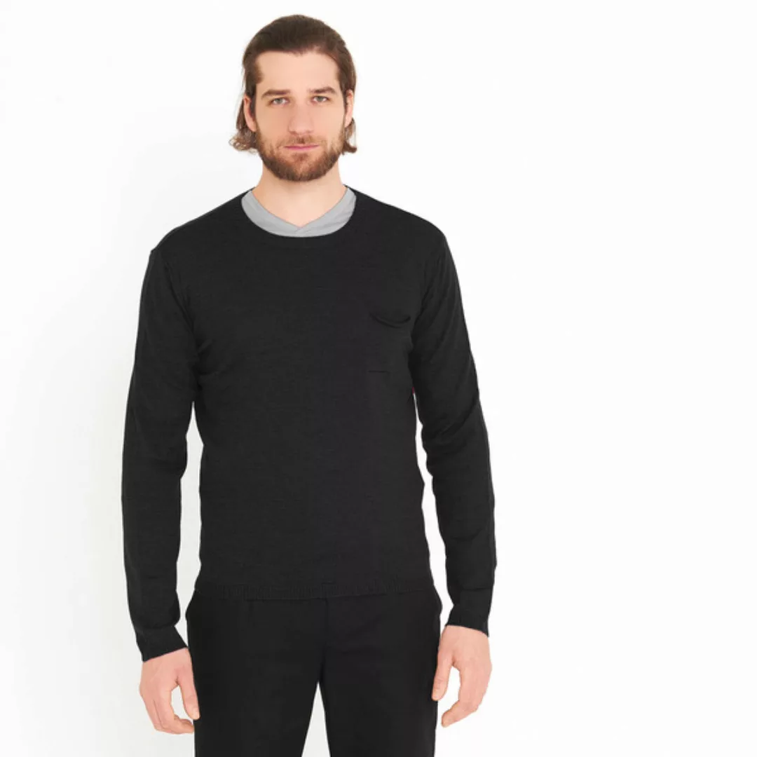 Pullover Rundhals Black günstig online kaufen