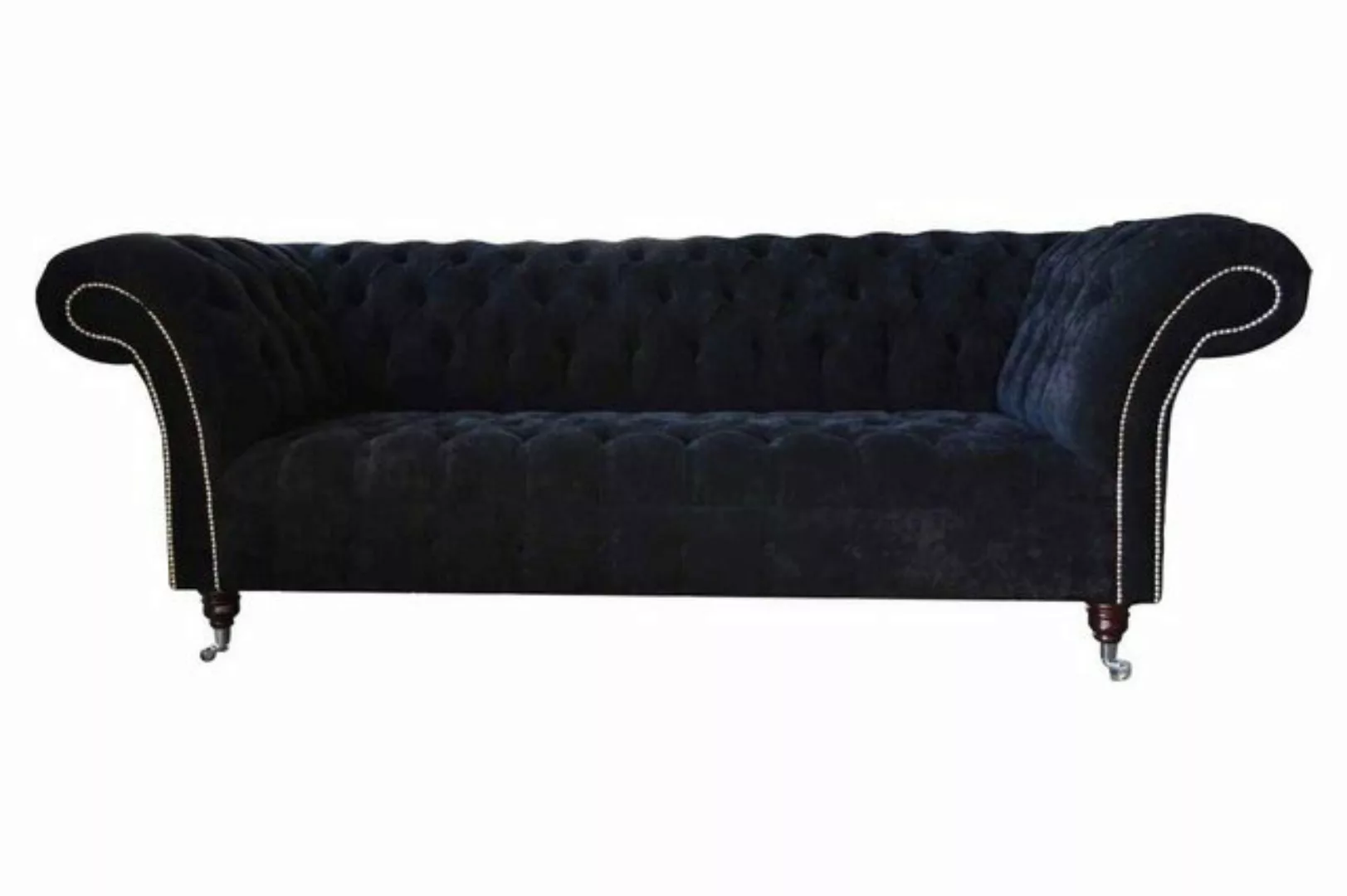 JVmoebel Sofa Design Sofa Couch Polster 3 Sitzer Sofas Blau Couchen Sitz St günstig online kaufen