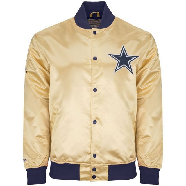 Mitchell & Ness Windbreaker Satin Dallas Cowboys gold günstig online kaufen