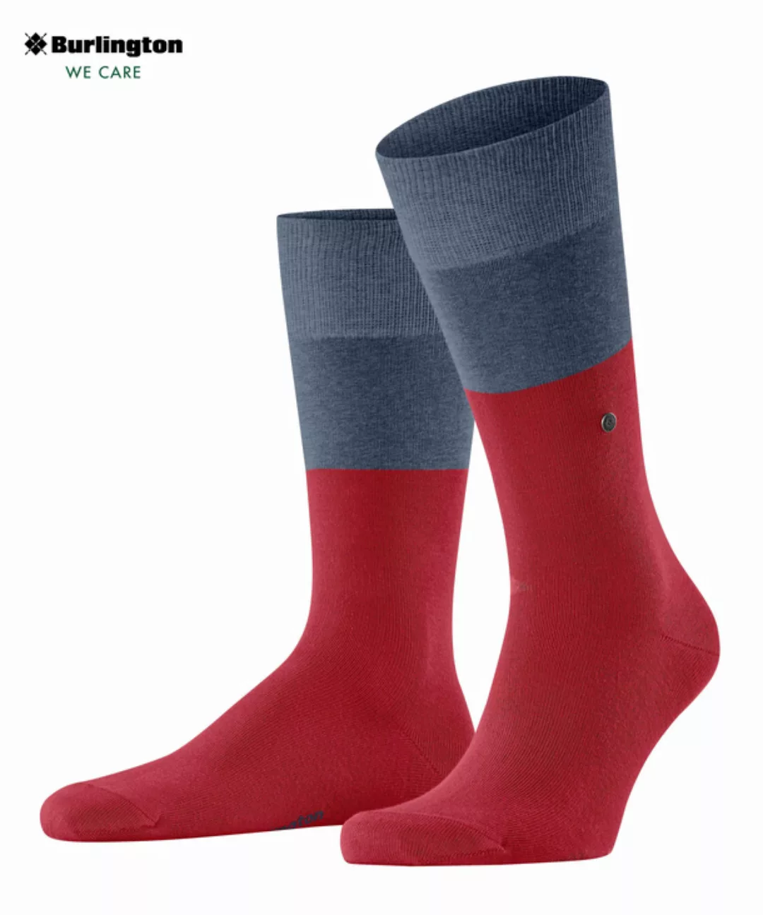 Burlington Chester Herren Socken, 40-46, Pink, AnderesMuster, Baumwolle (Bi günstig online kaufen