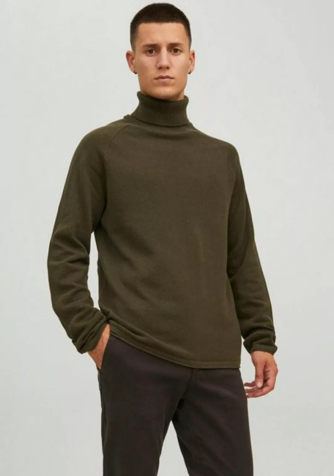 Jack & Jones Rollkragenpullover HILL KNIT ROLL NECK günstig online kaufen