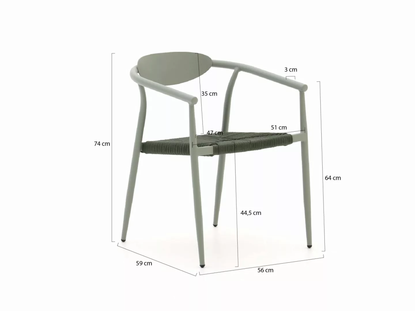 Manifesto Cavone Gartenstuhl stapelbar günstig online kaufen