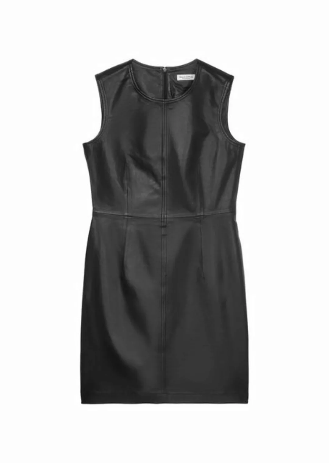 Marc O'Polo Midikleid Leather dress, shorter length, slee günstig online kaufen