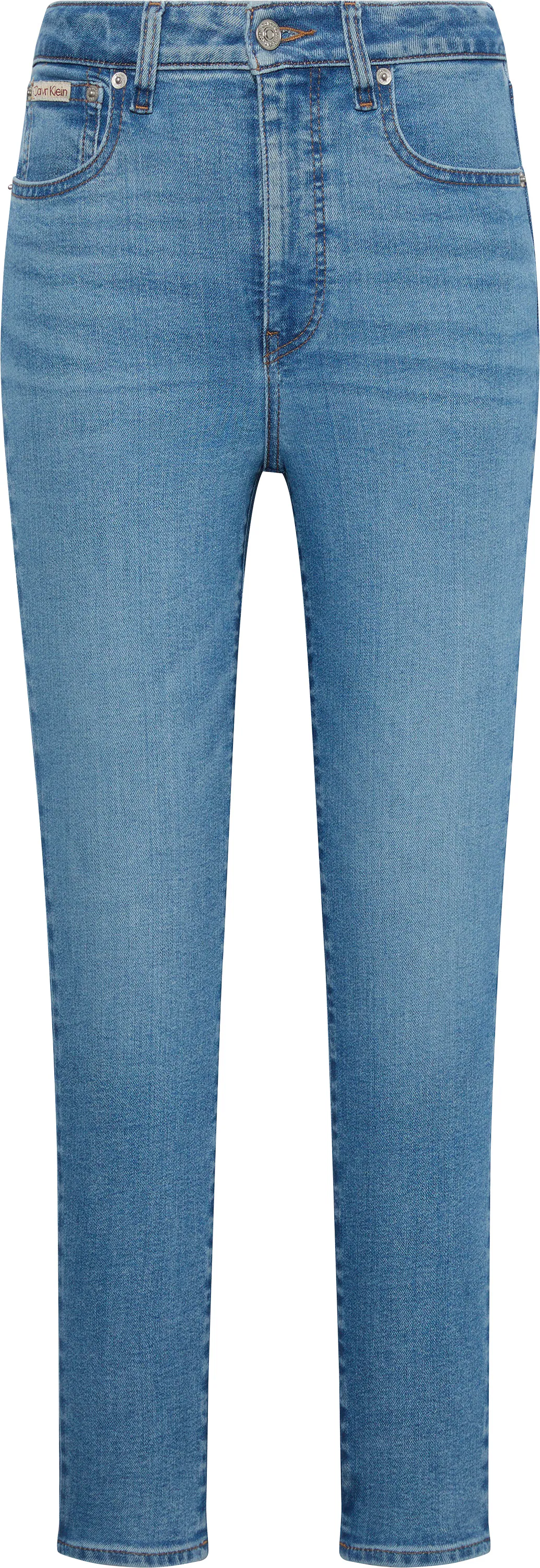 Calvin Klein Jeans Skinny-fit-Jeans "HGH RS SKNNY ANKL JN", Mit Gürtelschla günstig online kaufen