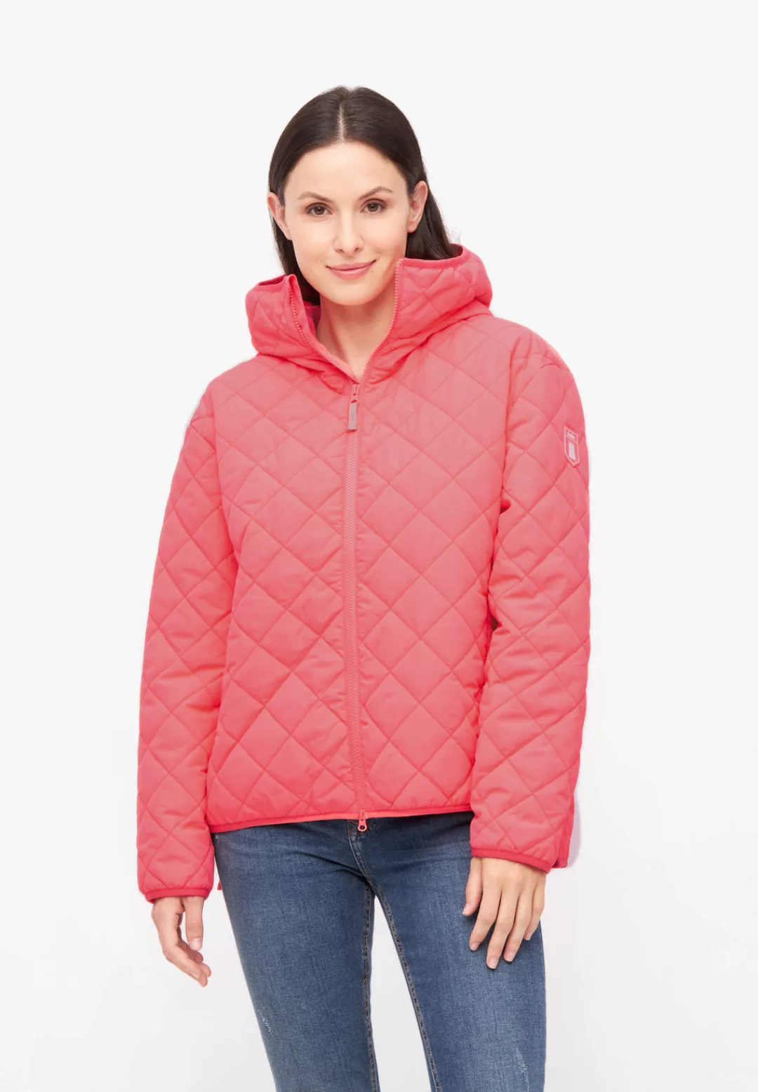 Derbe Steppjacke "Quiltby Short", mit Kapuze, Wasserabweisend, Kapuze, 2-We günstig online kaufen