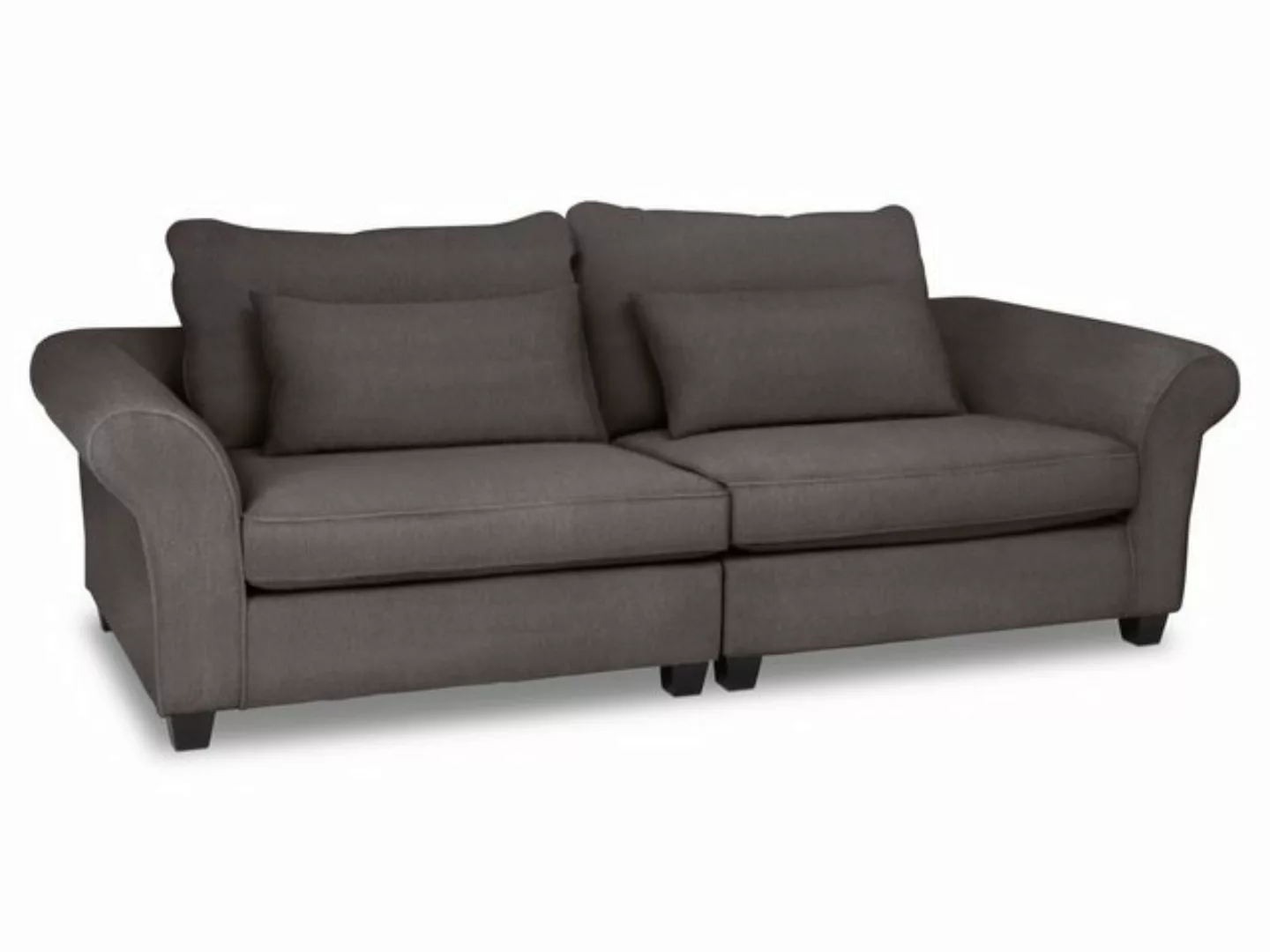 SANSIBAR Living Sofa Megasofa SANSIBAR SANDE BHT 264x70x111 cm grau Bigsofa günstig online kaufen