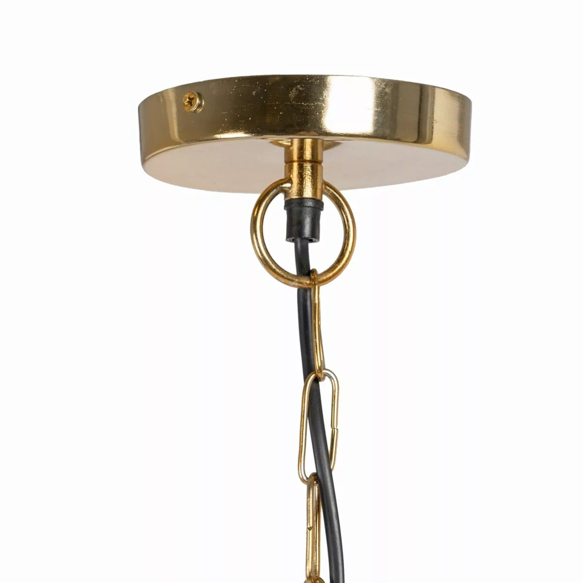 Deckenlampe Gold Eisen 36 X 36 X 40 Cm günstig online kaufen
