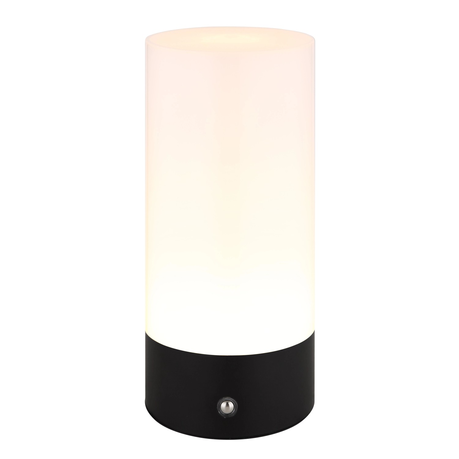 Globo Tischleuchte Lex Metall Schwarz matt RGBW LED 88 x 190 mm günstig online kaufen