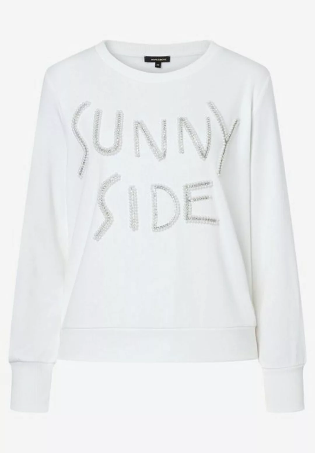 MORE&MORE Sweatshirt Sweat with Embellish günstig online kaufen