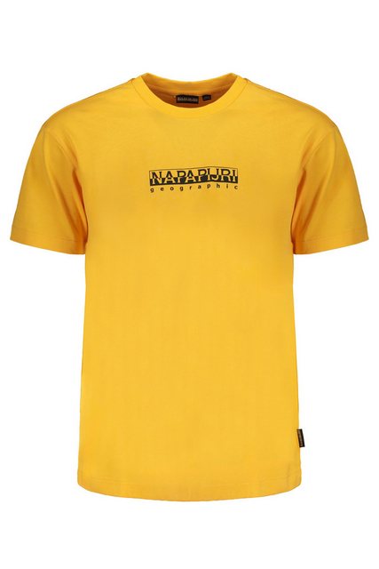 Napapijri T-Shirt Trendiges Herren-T-Shirt Orange: Lockere Passform günstig online kaufen