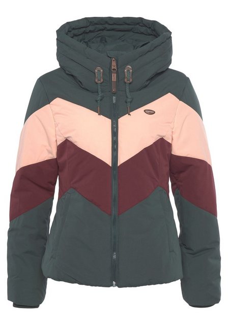 Ragwear Steppjacke NOVVA BLOCK im Colorblock Design günstig online kaufen